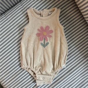 Oh Baby Floral Cream Kids One Piece